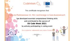#CodeWeek - kodujemy i programujemy