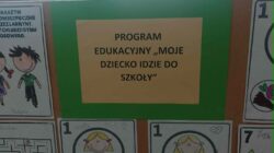 Program edukacyjny "Moje dziecko idzie do szkoły"